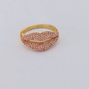 Kate Spade Lips Pave Statement Ring (7)